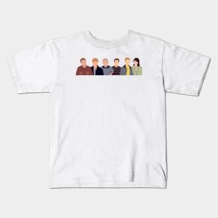 malcolm in the middle cast Kids T-Shirt
